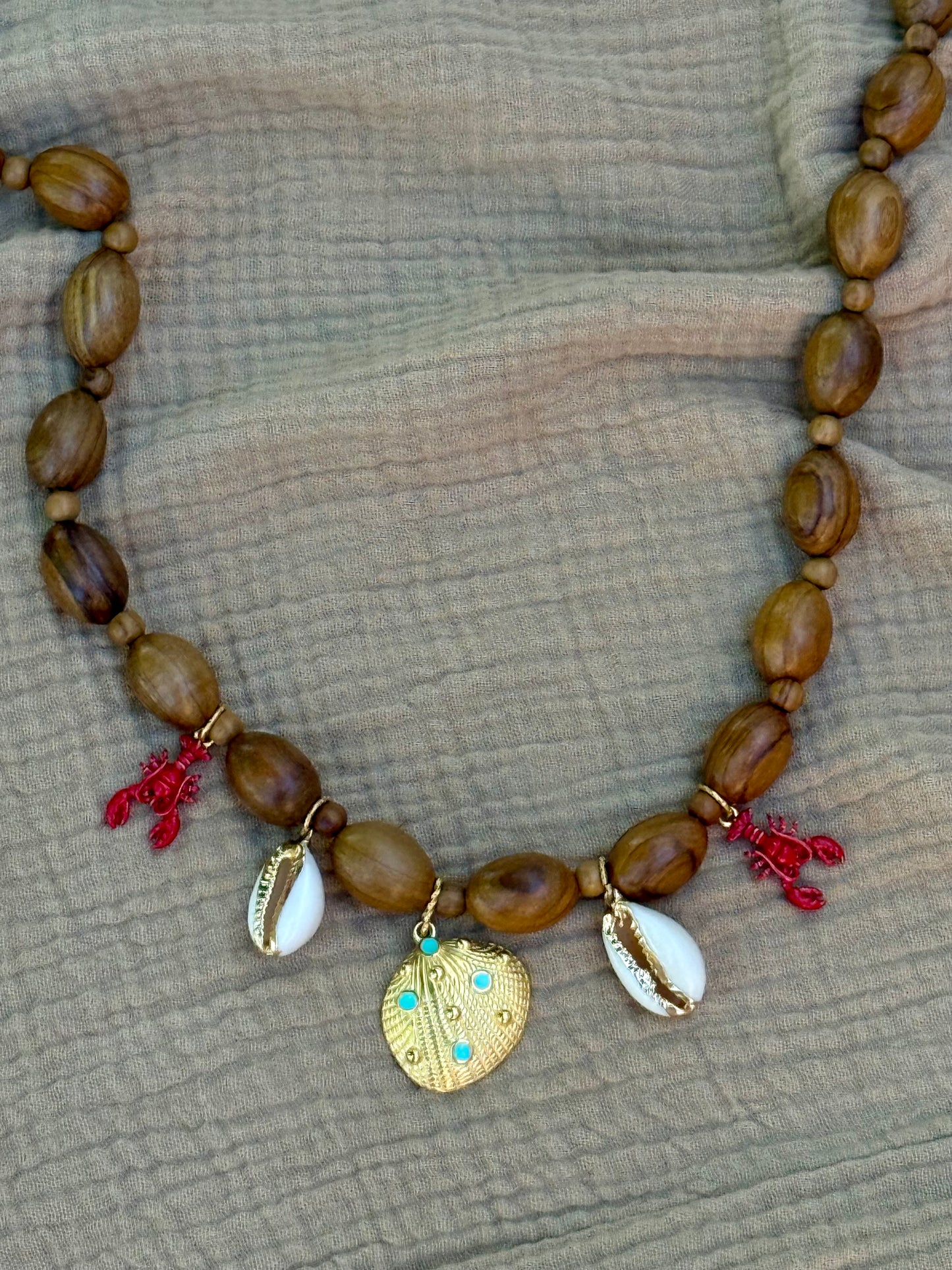 Collier sautoir La Plage