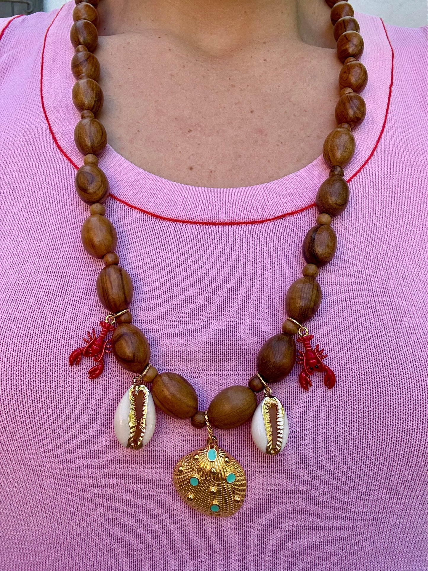 Collier sautoir La Plage